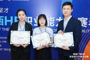 热烈祝贺华体会官网（中国）集团选手在首届广西HR职业能力大赛取得优异成绩