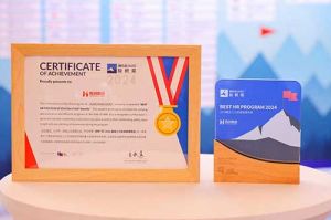 喜报！华体会官网（中国）集团荣膺“2024极帜奖—最佳人力资源管理项目”奖